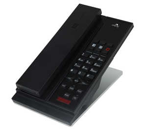 Black Digital Cordless Black Telephone Desk and wall mountable 